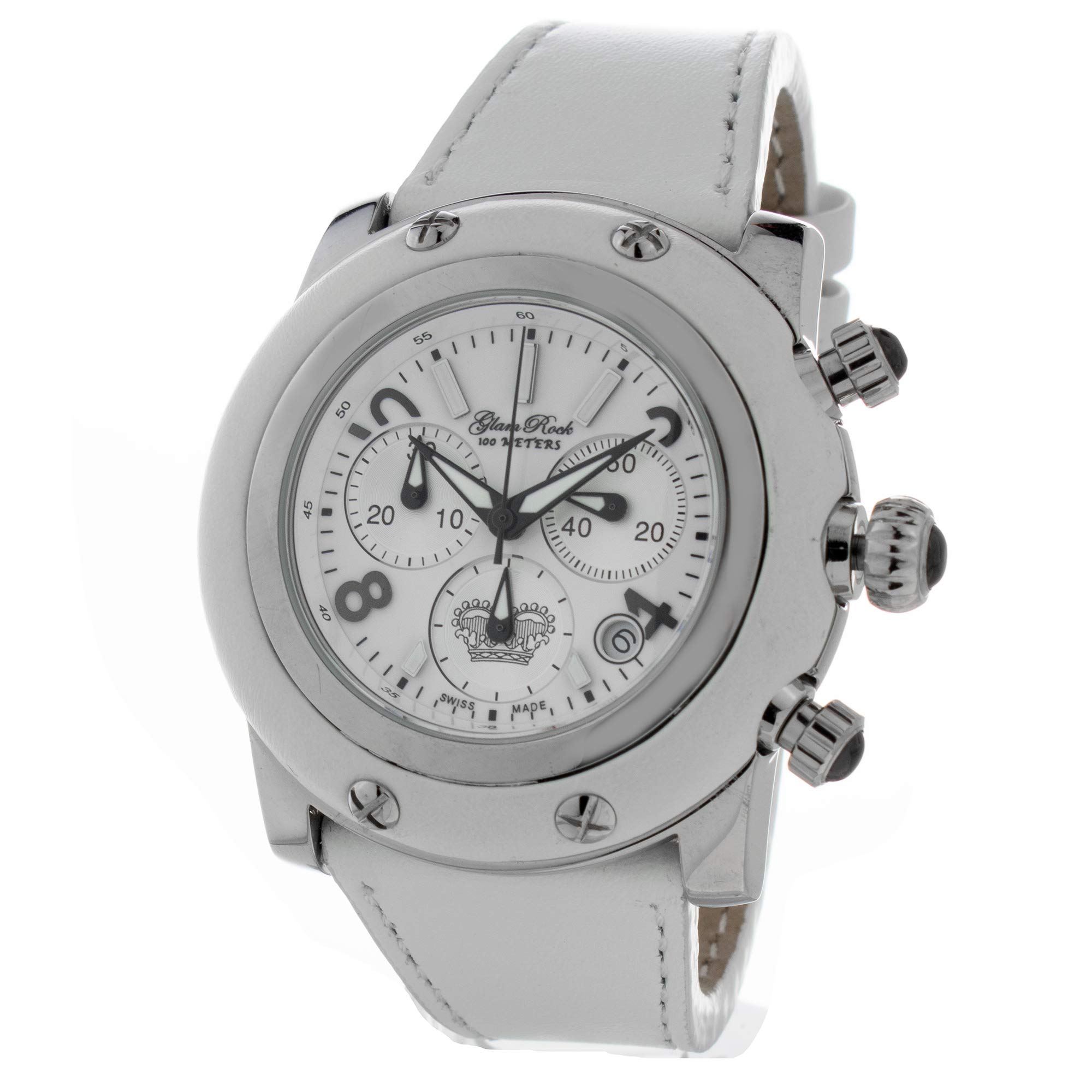 Glam Rock Orologio Donna Analogico Al quarzo con cinturino Cuoio GR10101W