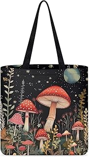 Upetstory Canvas Tote Bag Reusable Grocery Shopping Cloth Bags