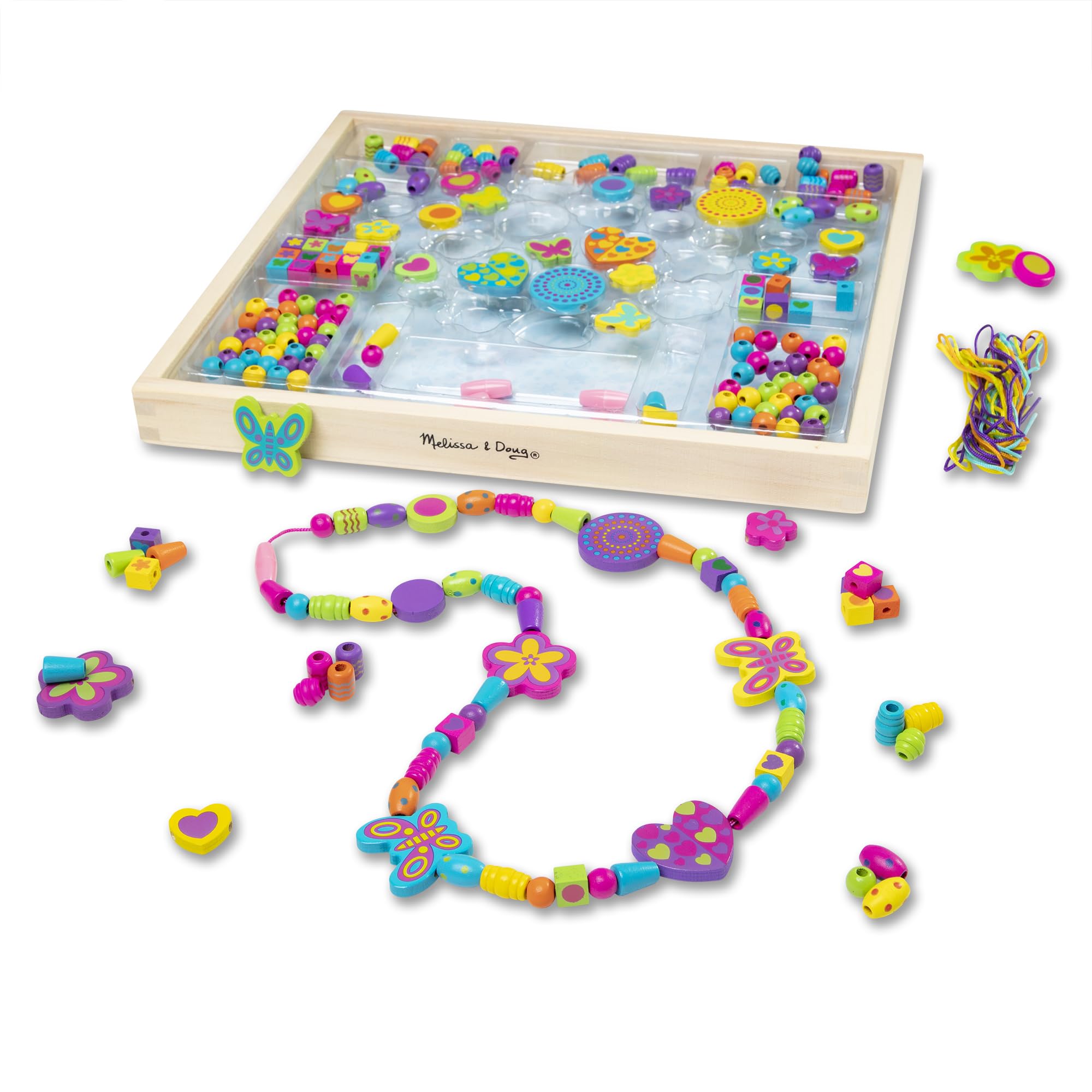 Amazon.com: Melissa & Doug Created by Me! Bead Bouquet Deluxe