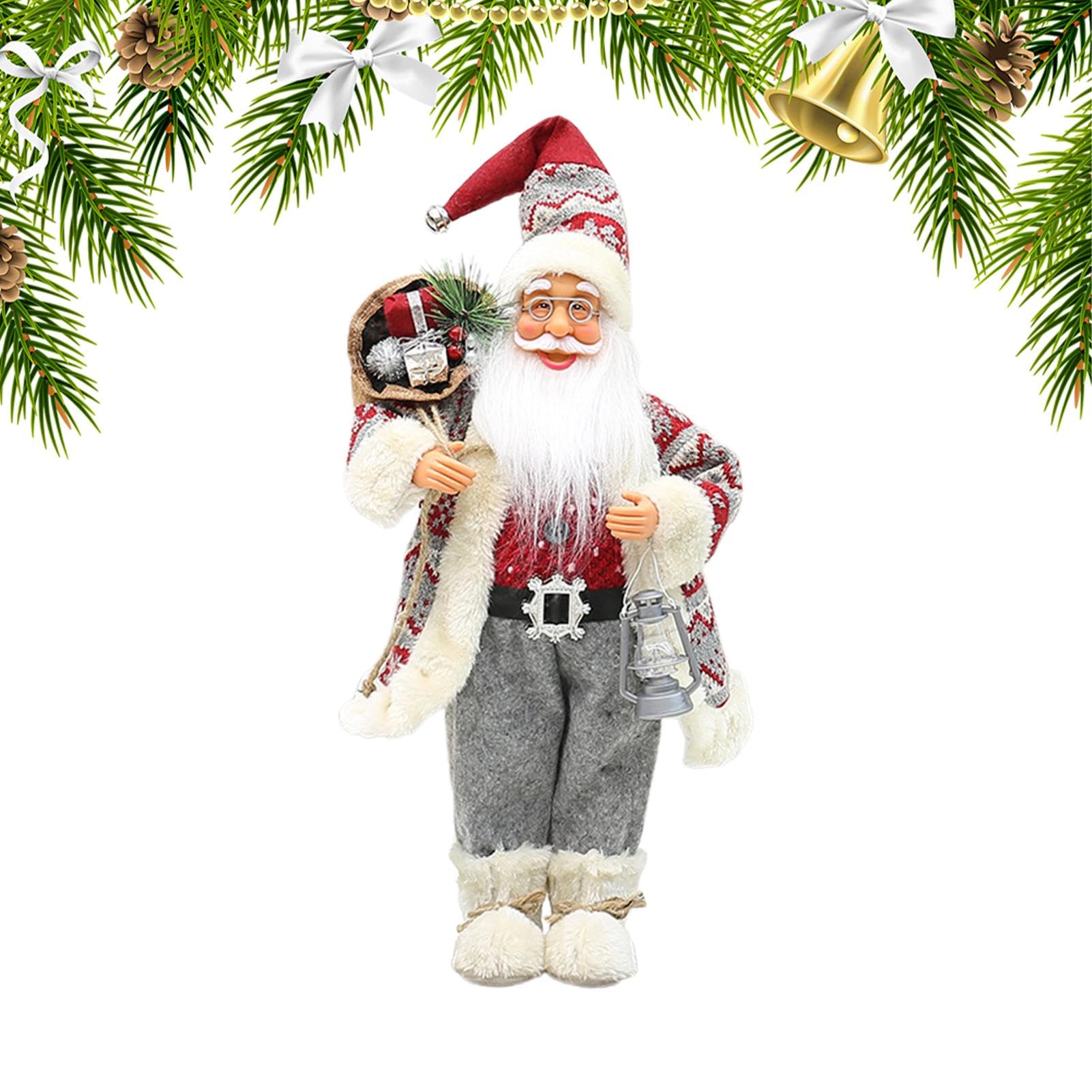 Statua Di Babbo Natale 46 Cm Statuetta Da Tavolo