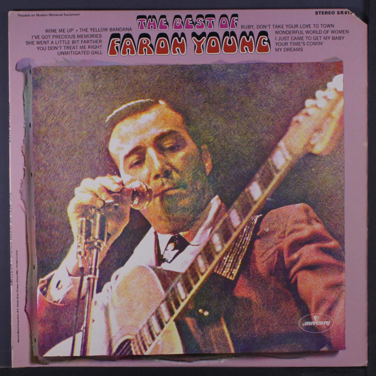 FARON YOUNG-best of MERCURY (LP vinyl record)