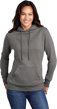 Port & Company Womens Core Fleece Pullover Hooded Sweatshirt