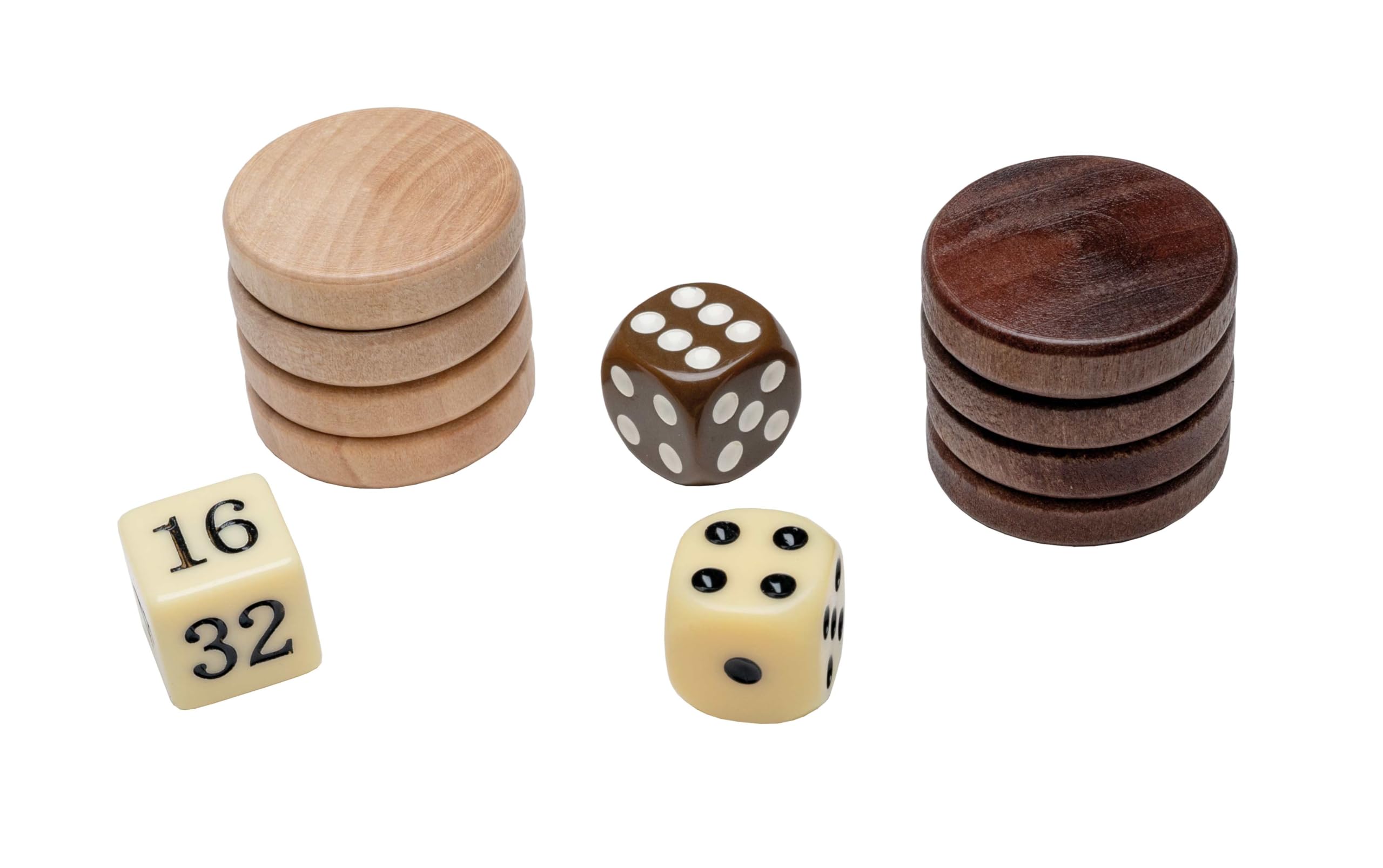 Philos GmbH & Co. KG Backgammon Symi grande, cierre magnético, incrustaciones madera