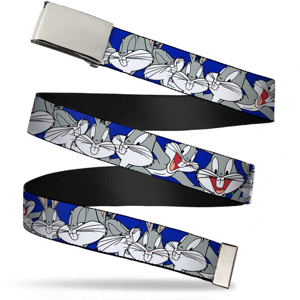 Buckle-Down Unisex-Adult's Web Belt Bugs Bunny 1.25"