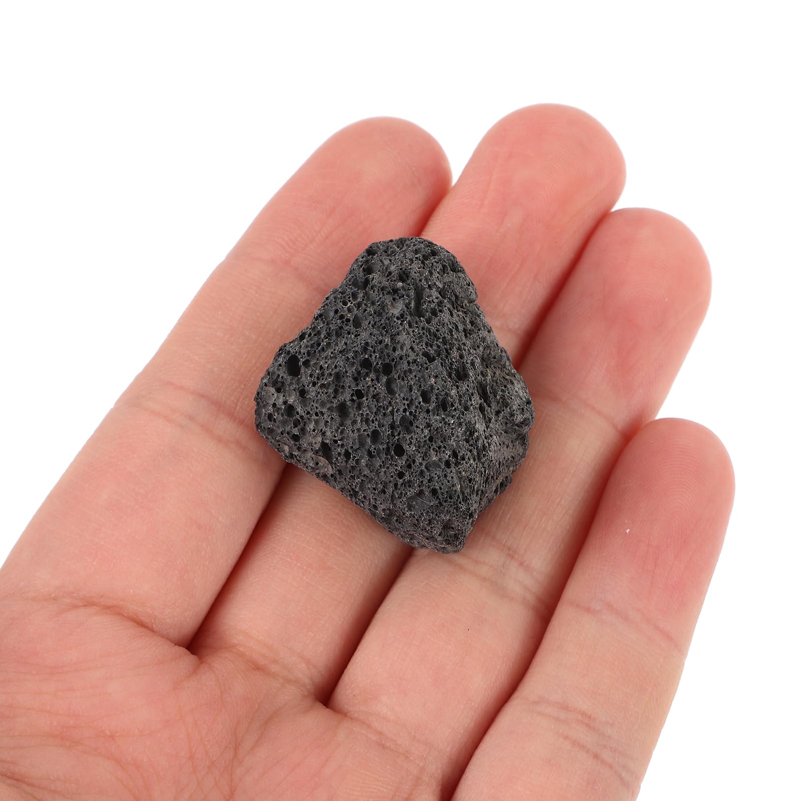Cabilock 1 de Pierres de Lave Naturelles - Granulés de Pierre de Lave - Cheminée volcanique - Pierres de Lave pour cheminées, foyers, Culture des Plantes et Aquariums