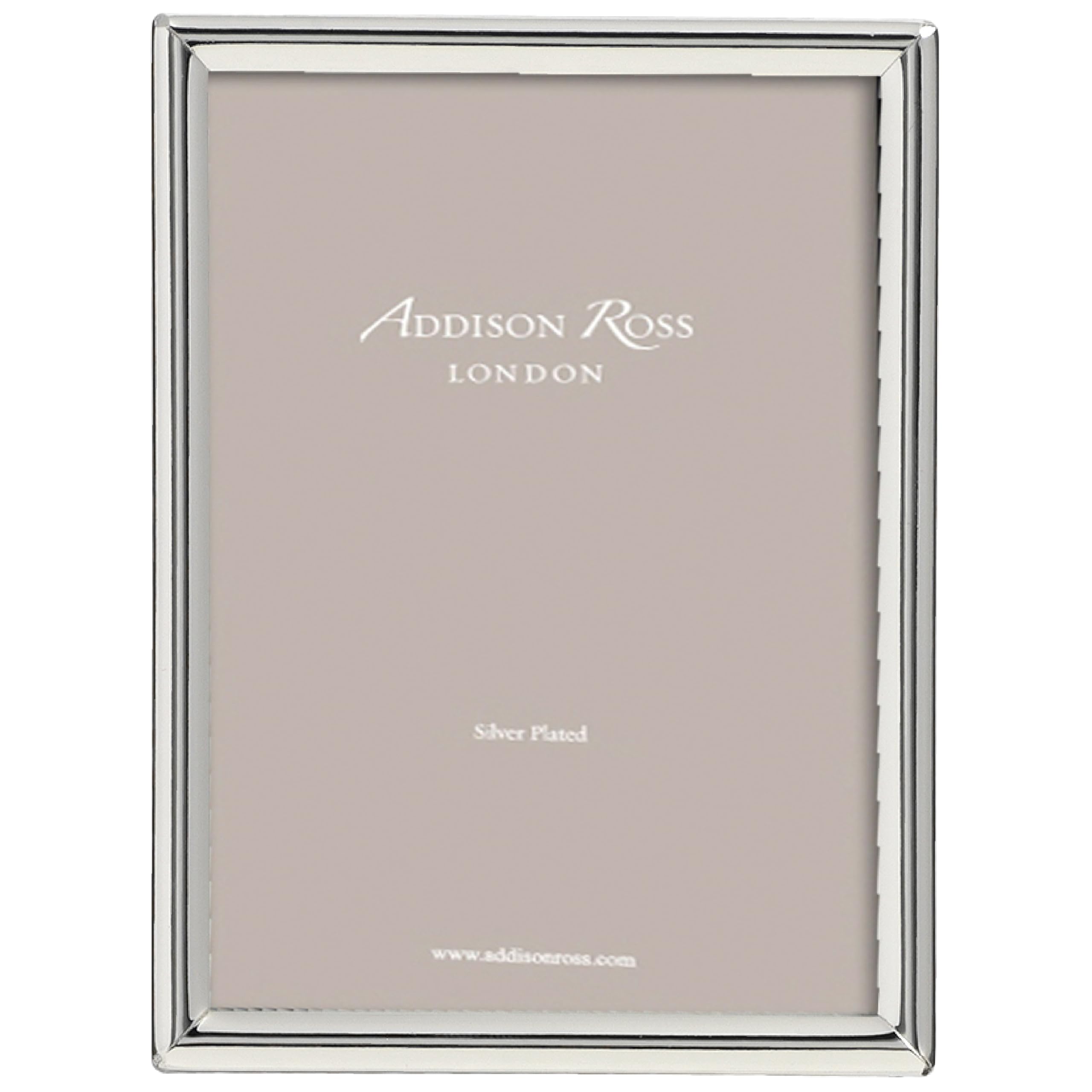 Addison Ross Photo Frame 2x3cm - Portrait or Landscape Display - Ideal Picture Frames for Gifting - Gift for Weddings, Birthday, Anniversary - Modern Design - Fine Silver - 5mm