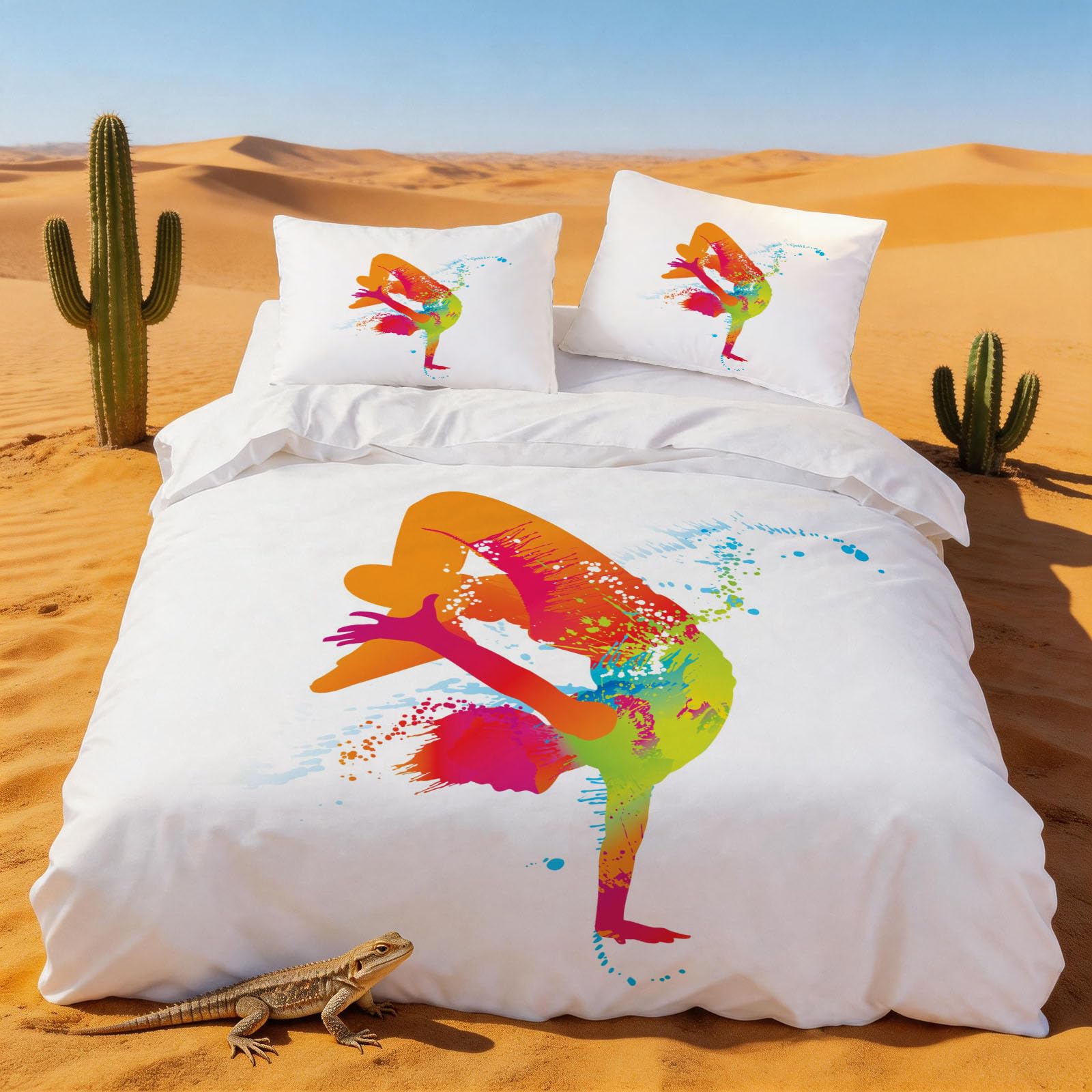 Mouvement de danse de rue parure de lit 200x200 pour chambre ado