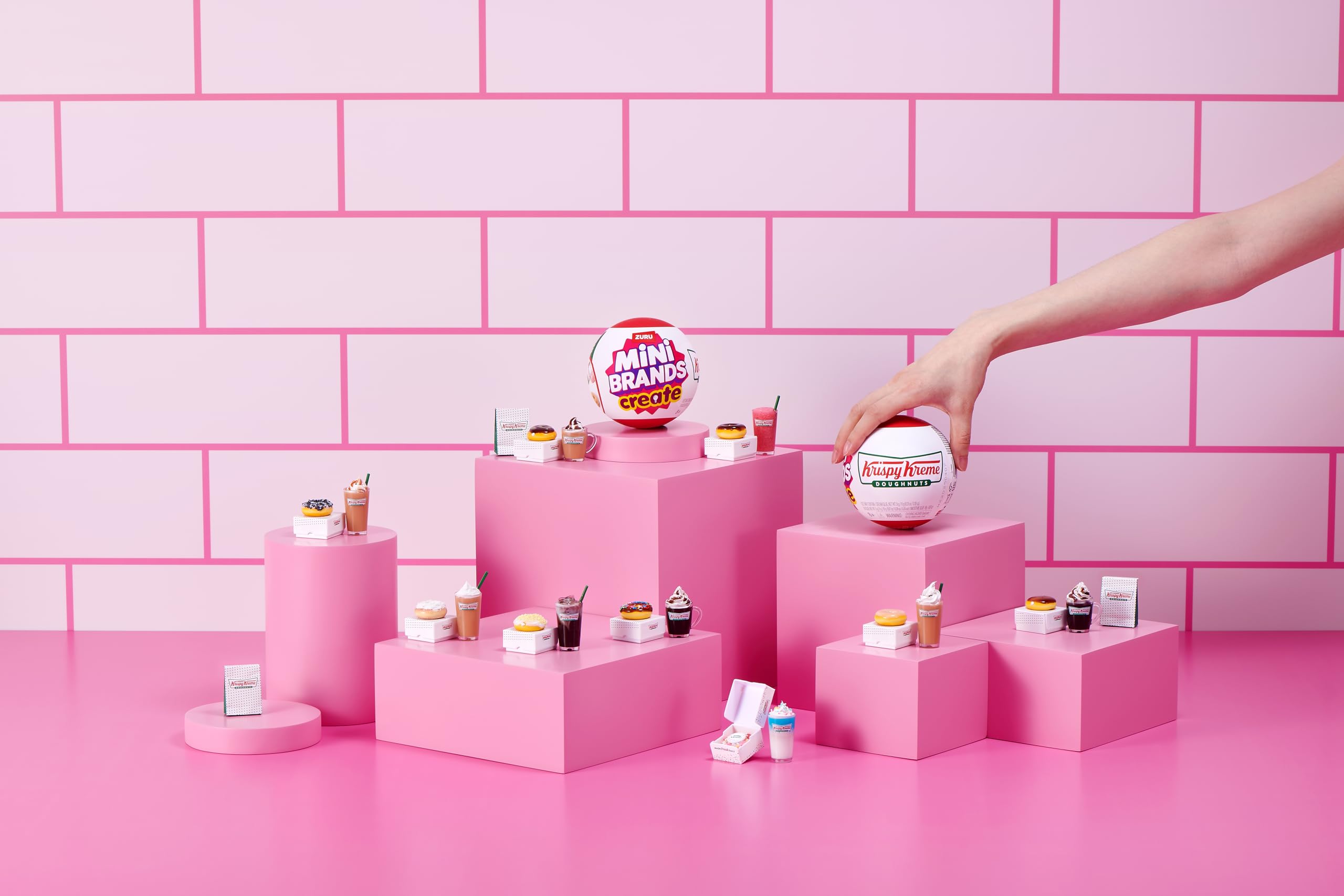 Mini Brands Krispy Kreme Create-Series 1-Capsule, 77688
