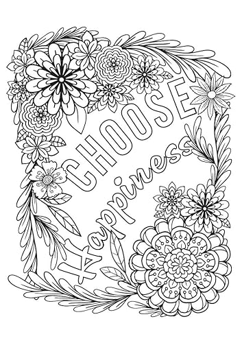 Ausmal-Postkarten Schöne Sprüche | 20 Karten: Mit schönen Motiven zum Ausmalen und Verschenken | 100% Recyclingpapier (pen2nature books)