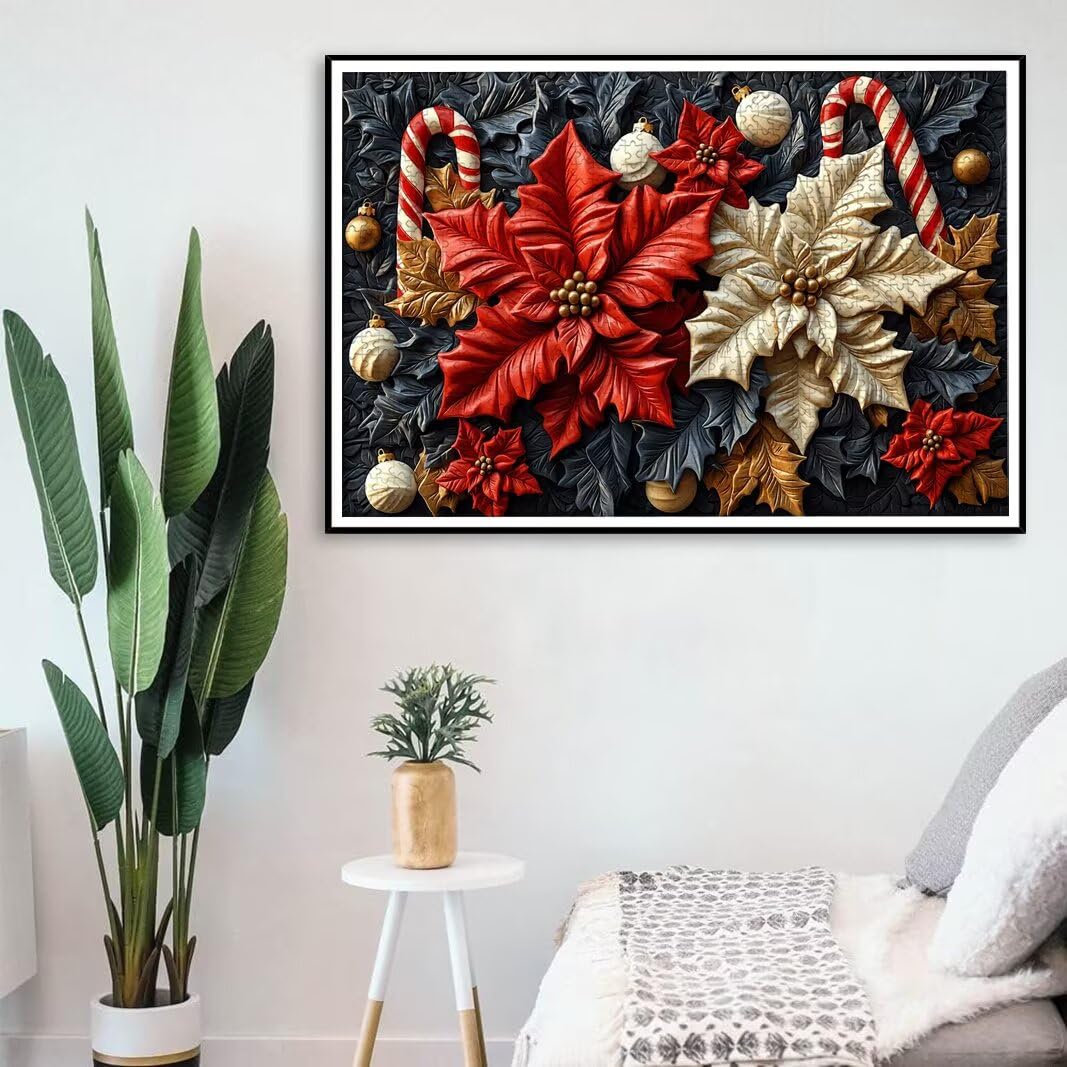 Puzzle Navidad, Puzzle 5000 Piezas, Rompecabezas, Regalo Mujer, Decor -8104
