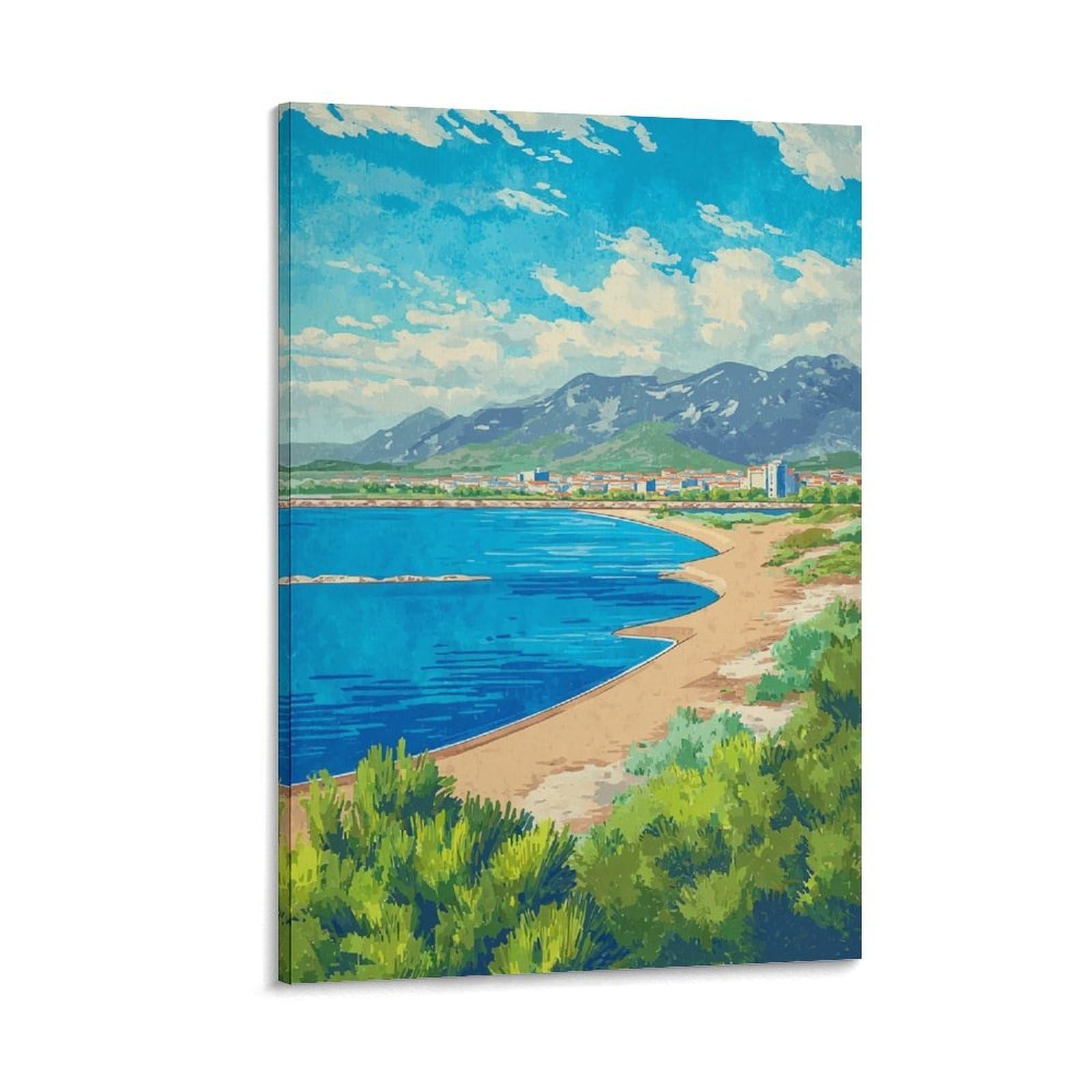 ZBBGGOZ Big Bend Posters 24x36inch(60x90cm) Canvas Wall Posters And Art Picture Print Modern Family Bedroom Decor