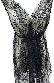 Tulle Spider Web Net Fabric Mesh Lace Dressmaking Craft Halloween Witch by Yard