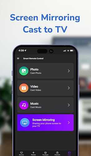Universal Remote Control for RokuTV & Cast App