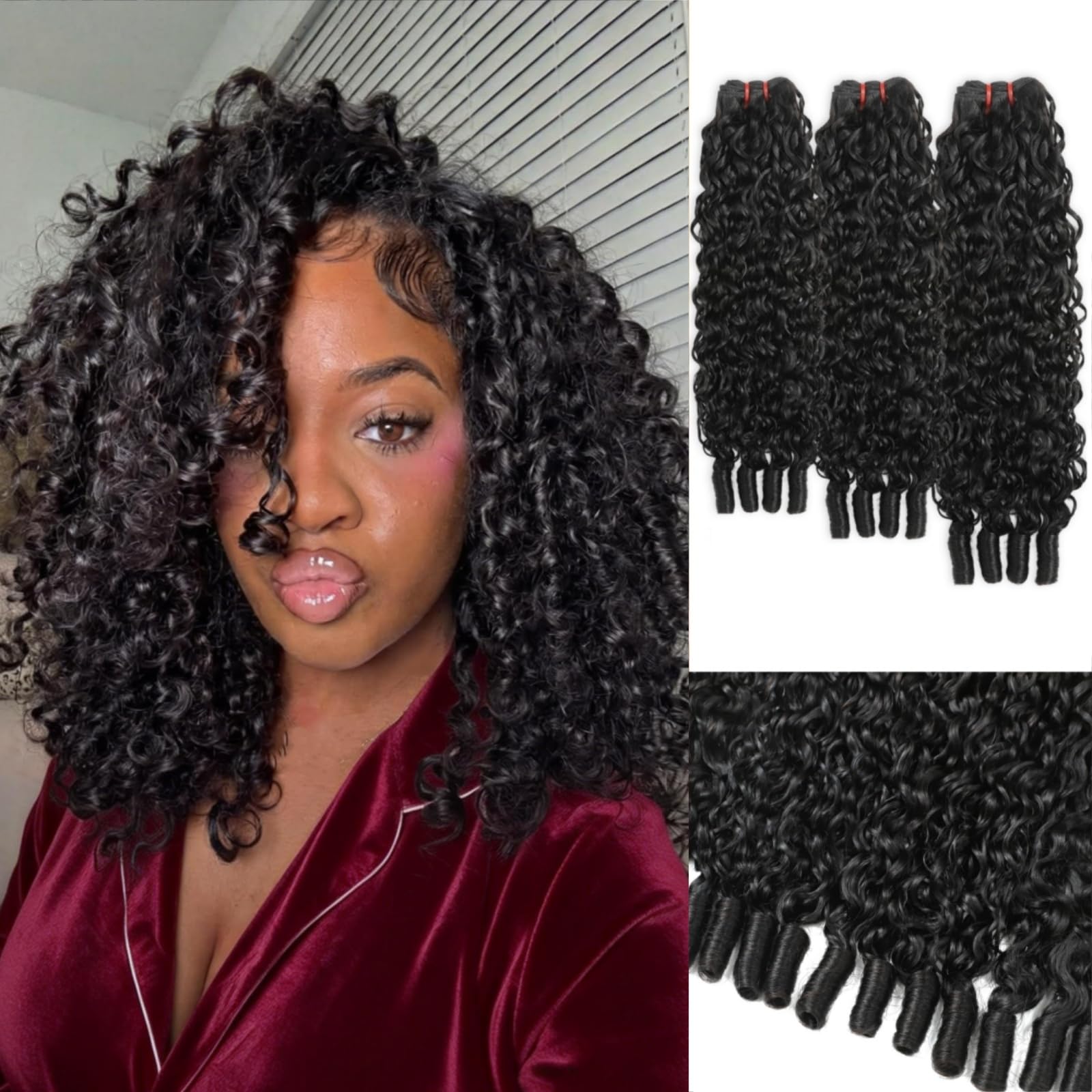 Jasperel Burmese Curly Bundles