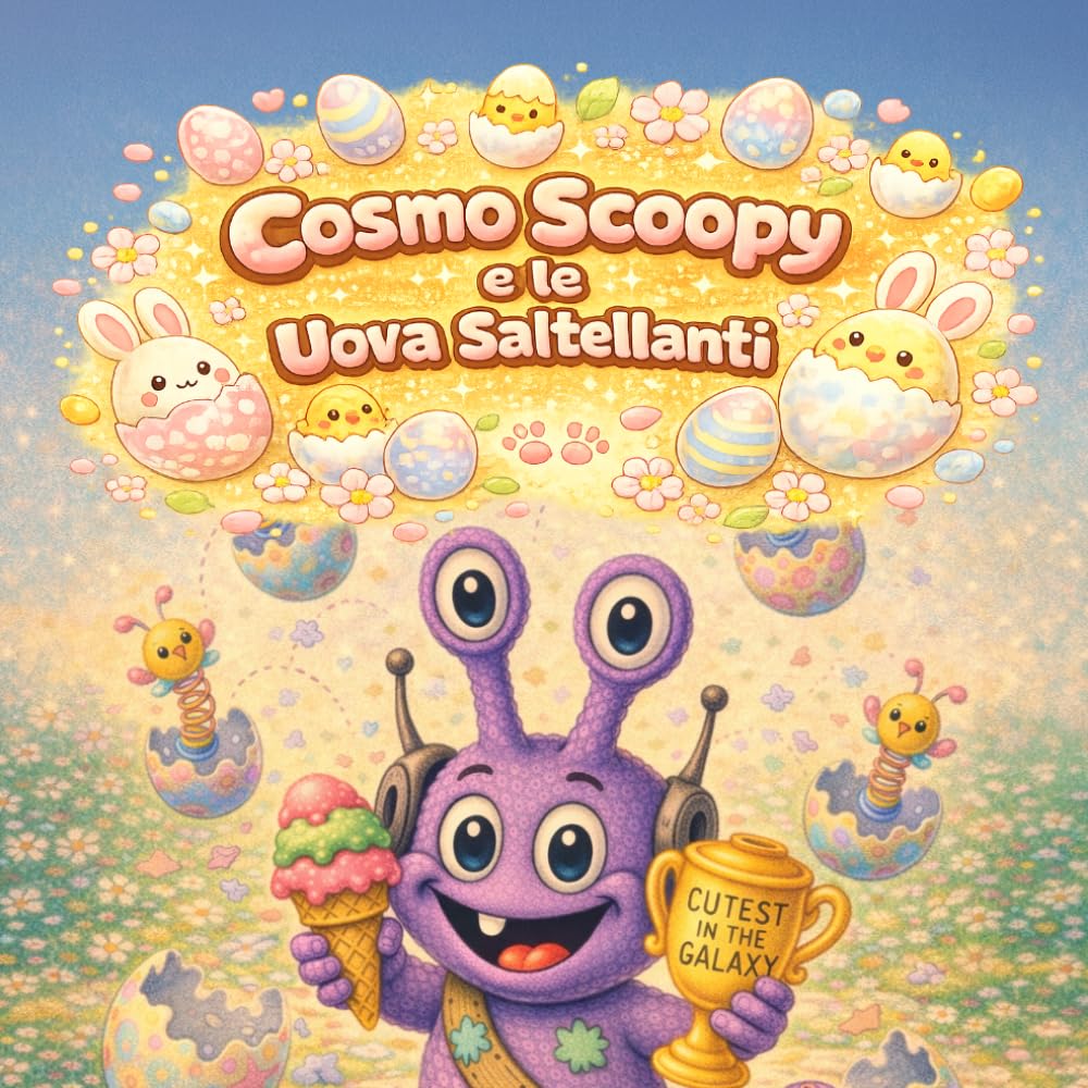 Cosmo Scoopy e le Uova Saltellanti: Una divertente e sorprendente avventura di Pasqua per piccoli esploratori (cosmo-scoopy (edizione italiana))