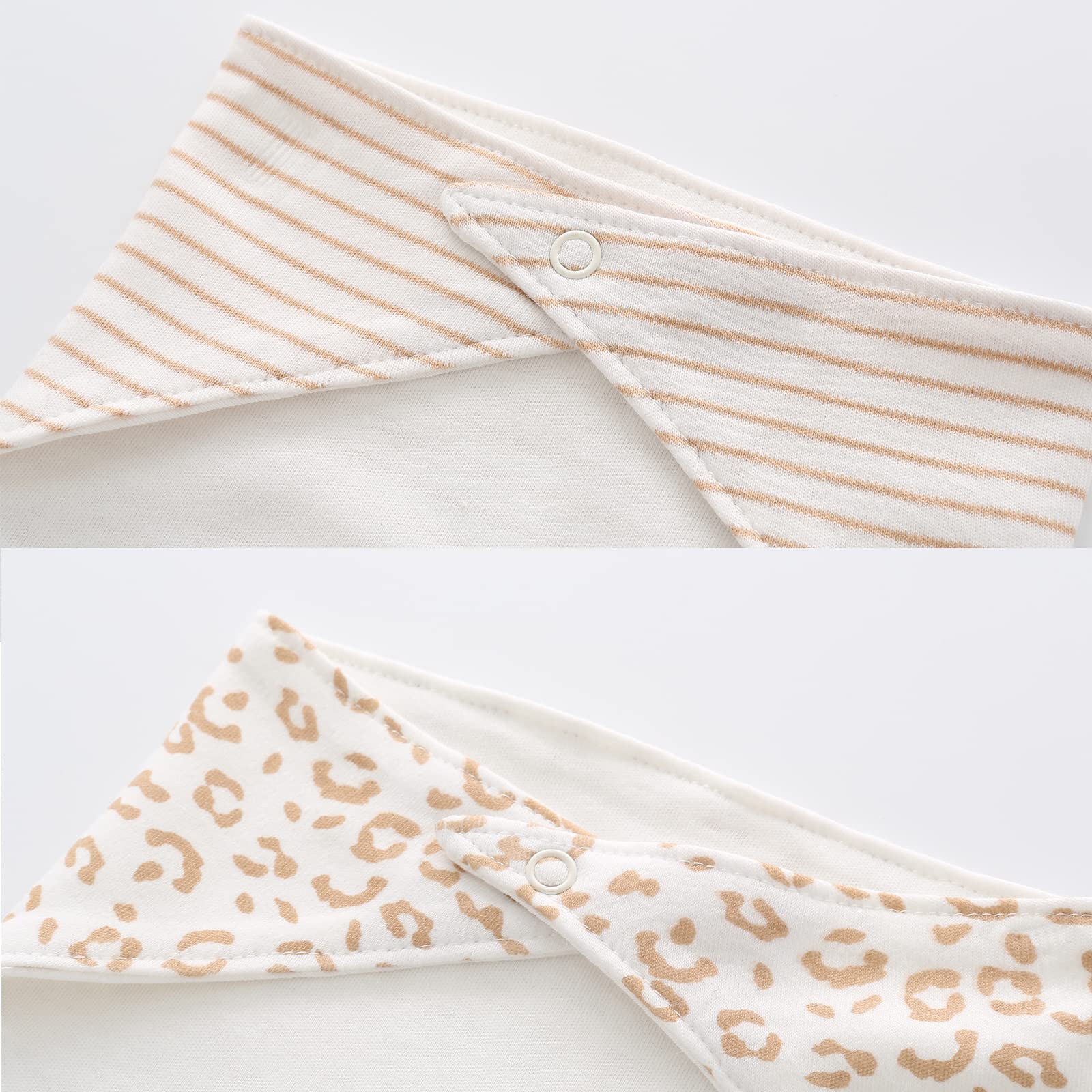 MAMIMAKA Set di vestiti per neonati da 23 pezzi, confezione da 5 body + 3PJS e accessori per 0-6 mesi