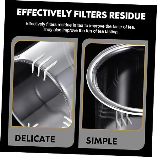 Miniatura 5 de 3 unids Accesorios para tetera, infusores de té transparentes, filtradores de té, accesorios para ceremonias de té, filtros de té más empinados,