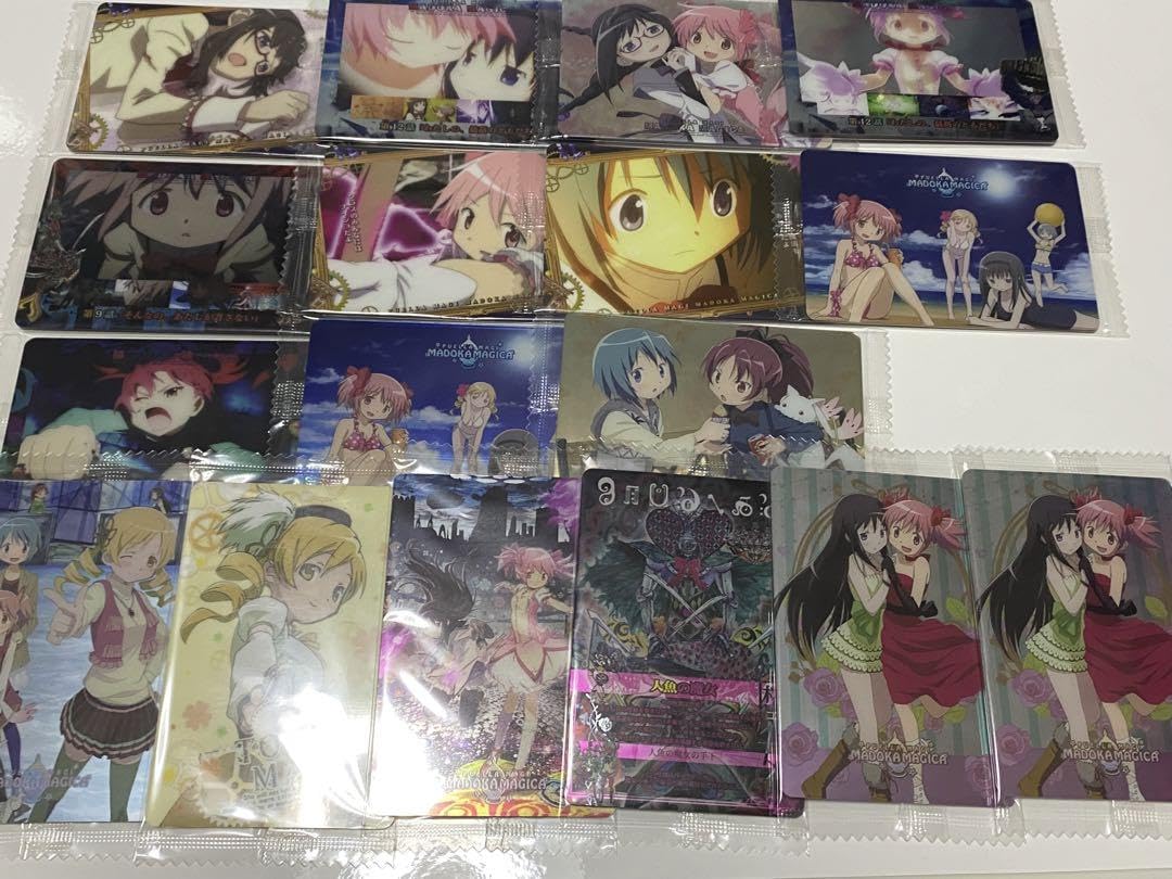 Amazon.co.jp: 魔法少女まどかマギカ まどマギ ウエハース カード : ホビー