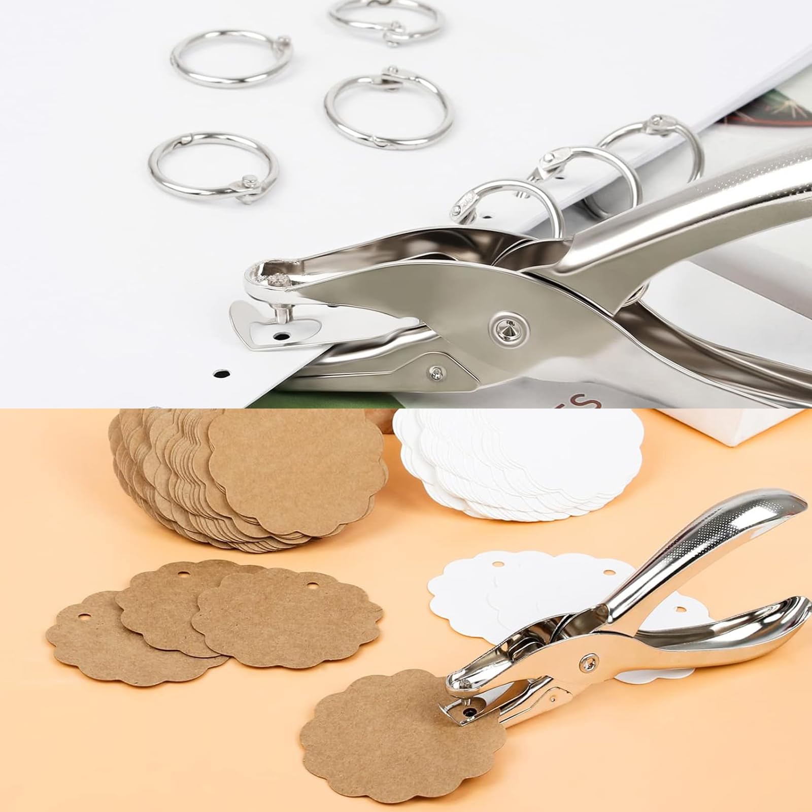 Pinza Fustellatrice Perforatrice Girevole Per Punzonatura Mm.220 TOLSEN 10101 - Https - Foto 6