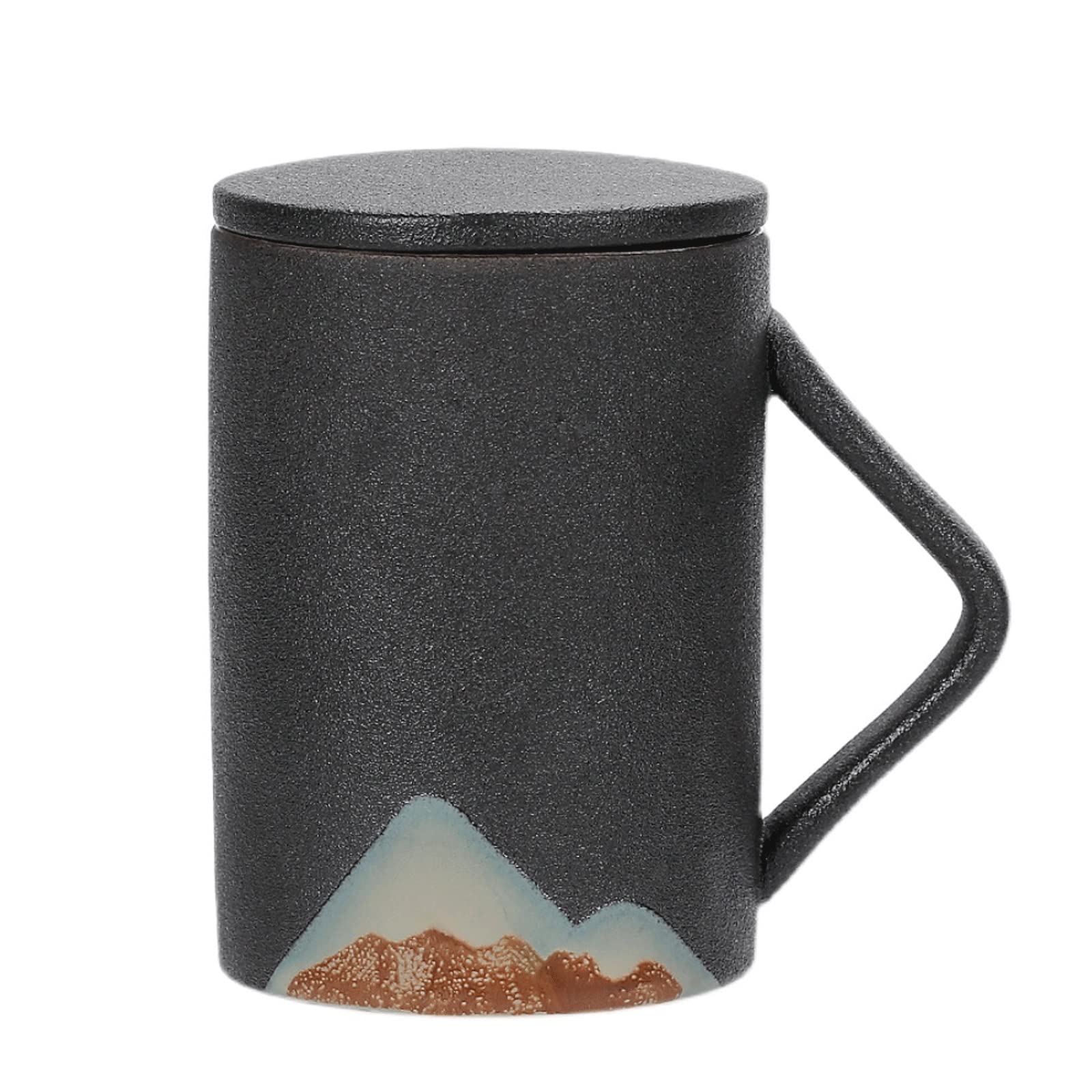 Generic Piękny Kubek, Porcelanowy Kubek Z Pokrywką, Kubek, Piękny Kubek, Z Uchwytem Kubek Do Kawy Kubek Mleczny Ceramiczny Kubek