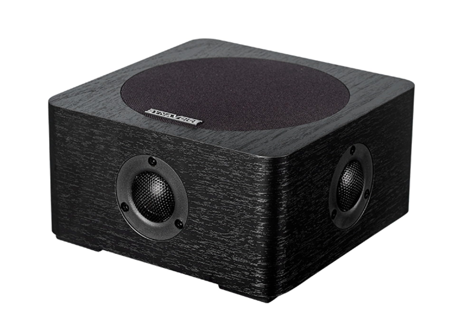 Magic Around-5 Noir – Paire d’Enceintes Surround Murales Home Cinema | Conception Quadripolaire 4 Tweeters + Woofer 5,25" | Enceintes Passives pour Systèmes 5.1 et 7.1