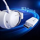 ATTACK SHARK L30PRO Kabelloses Gaming-Headset mit 7.1 Surround Sound 50mm - 6