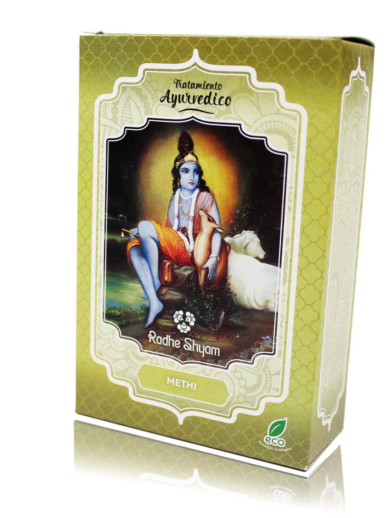 RADHE - Trattamento Capillare - al Methi, 100 ml, 1 Unità, Ayurvedico