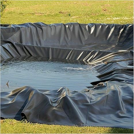 Image HWhome Plastic Sheeting Pond Skins Pond Liner, Landscaping Fish Pond Liner Garden Pool Cover HDPE Waterproof Pond Underlayment Waterfall Liner Cloth, Gardens Pool(Size:10x16ft/3x5m,Color:40S) Image HWhome Plastic Sheeting Pond Skins Pond Liner, Landscaping Fish Pond Liner Garden Pool Cover HDPE Waterproof Pond Underlayment Waterfall Liner Cloth, Gardens Pool(Size:10x16ft/3x5m,Color:40S)
