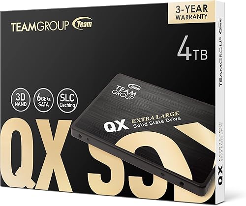 Miniatura 17 de TEAMGROUP QX 2TB 3D NAND QLC 2.5 pulgadas SATA III Unidad interna de estado sólido SSD R/W Velocidad hasta 560/500 MB/s 690TBW Laptop & PC Desktop