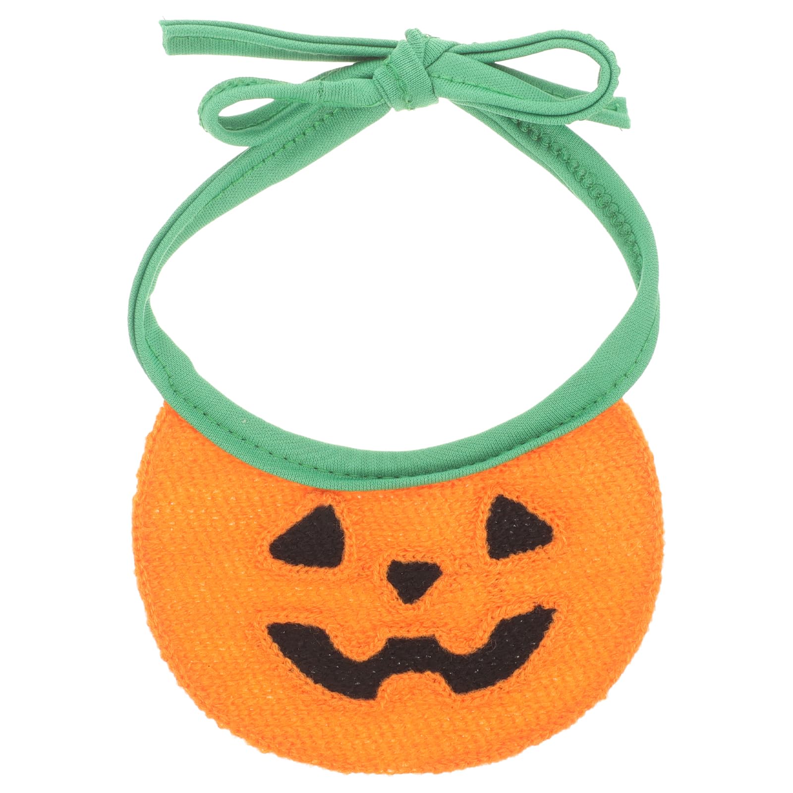 Sosoport Halloween Pumpkin Dog Bandana Dog Kerchief Pet Pumpkin Costume for Dogs Cats Pet Apparel, Orange, 60x11cm