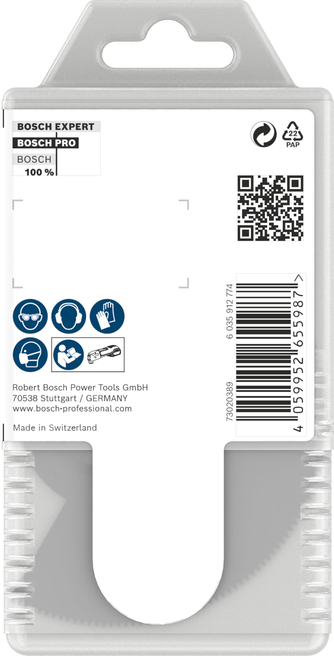 Bosch 10x Hoja multiherramienta PRO Multi Material ACZ 100 BB (para Vinilo laminado sólido, PVC, Madera con clavos, Ø 100 mm, Professional Accesorios Multiherramienta)