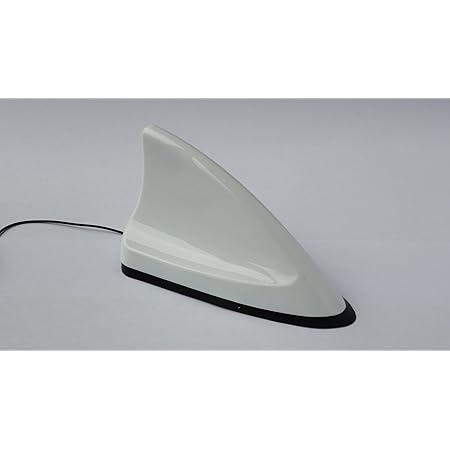 Amazon Sk Vision ブースター内蔵シャークアンテナ ワンセグ フルセグ対応 Sma端子 Bmw レクサス風 ホワイト Skv 3000 Sma Wh ワンセグ 地デジチューナー 車 バイク