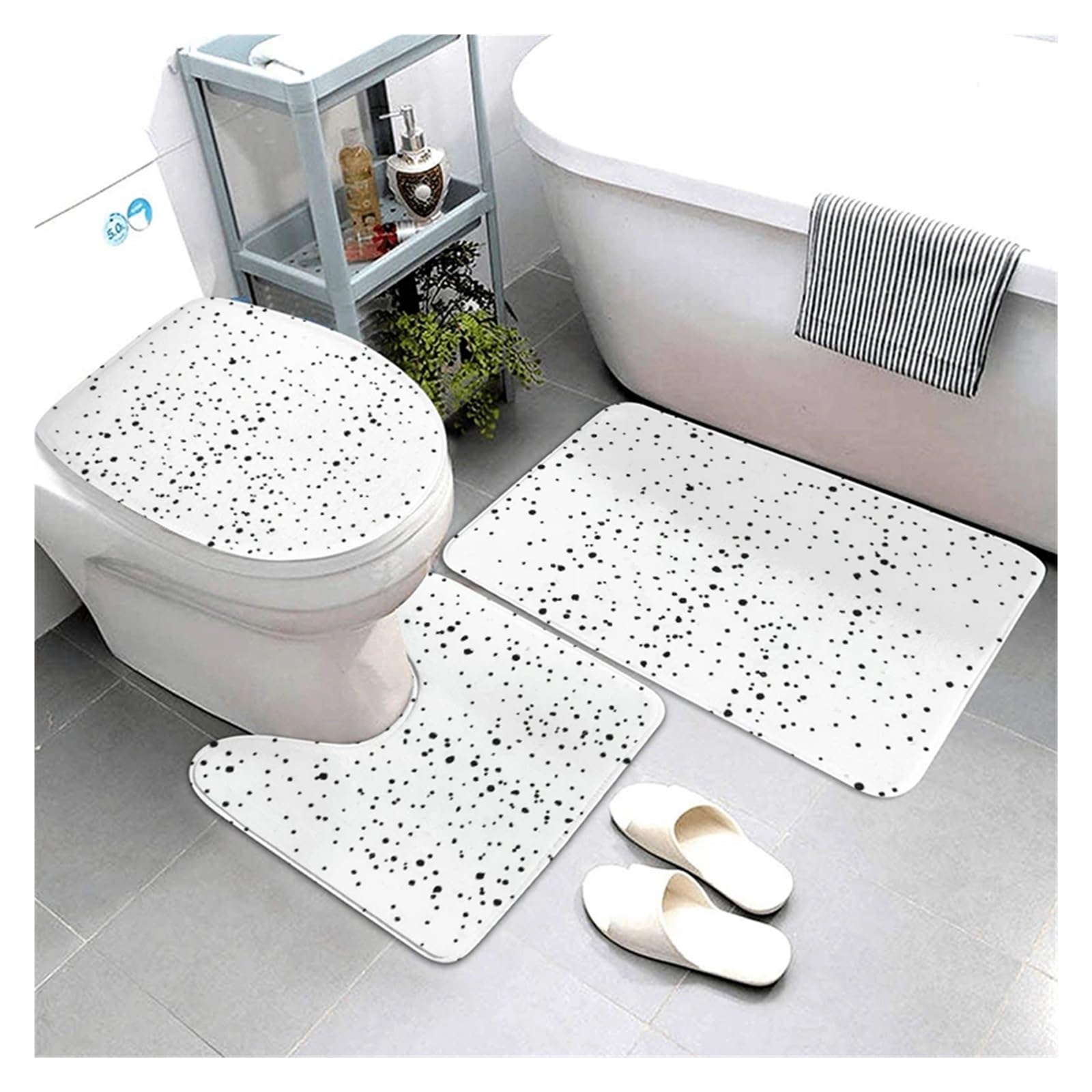 Shower Mat Bedroom Room Mat Bathtub toilet rug Anti-slip Bath Bathroom Small Rug(2208sjt-001714)