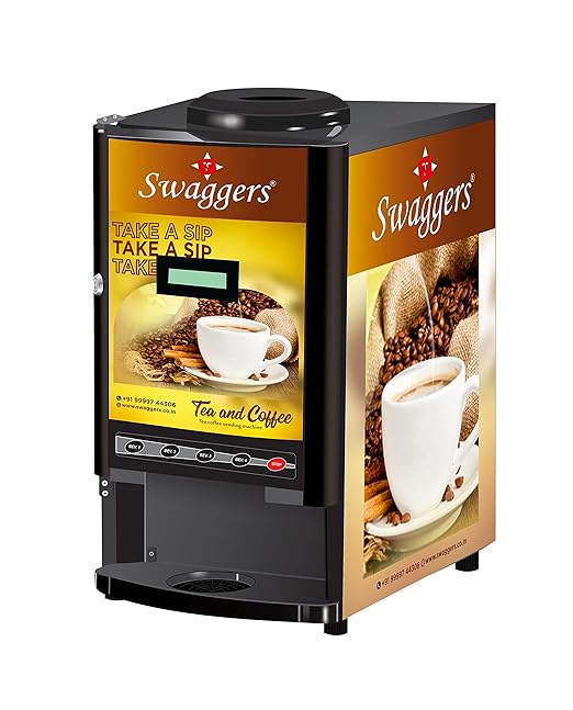 Swaggers Heavy Duty Tea/Coffee/Soup Vending Machine With 3 Options