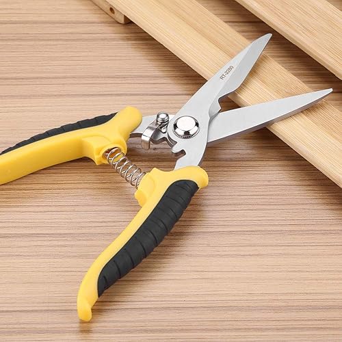 Miniatura 2 de Tijeras de podar de acero inoxidable, tijeras para plantas de jardinería para plantas de jardinería en el hogar, tijera, rama, podadora, herramienta