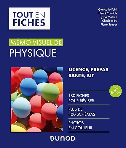 Mémo visuel de physique - 2e éd. - L'essentiel en fiches