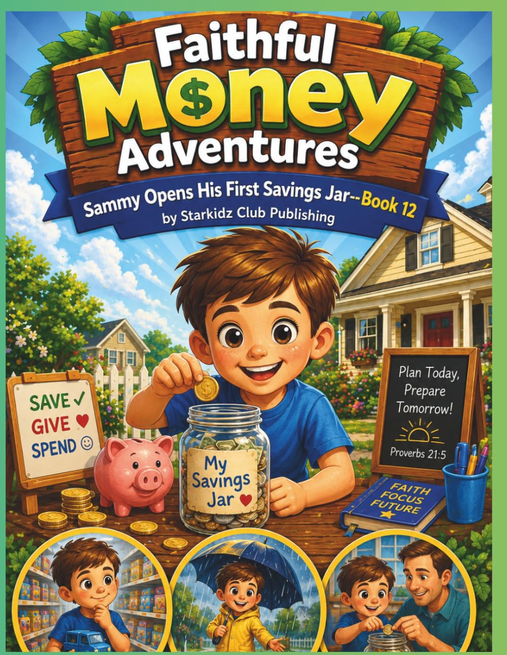 Faithful Money Adventures-Sammy Opens His First Savings Jar--Book 12
