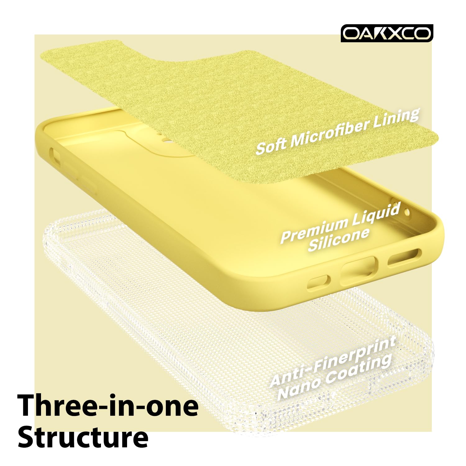 oakxco for iPhone 16 Pro Max Case Liquid Silicone, Soft Rubber Gel Elegant Aesthetic Basic Simple Cover, Cute Thin Slim TPU Matte Solid Color Plain Smooth Case for Women Girl, Light Pink — view 1036