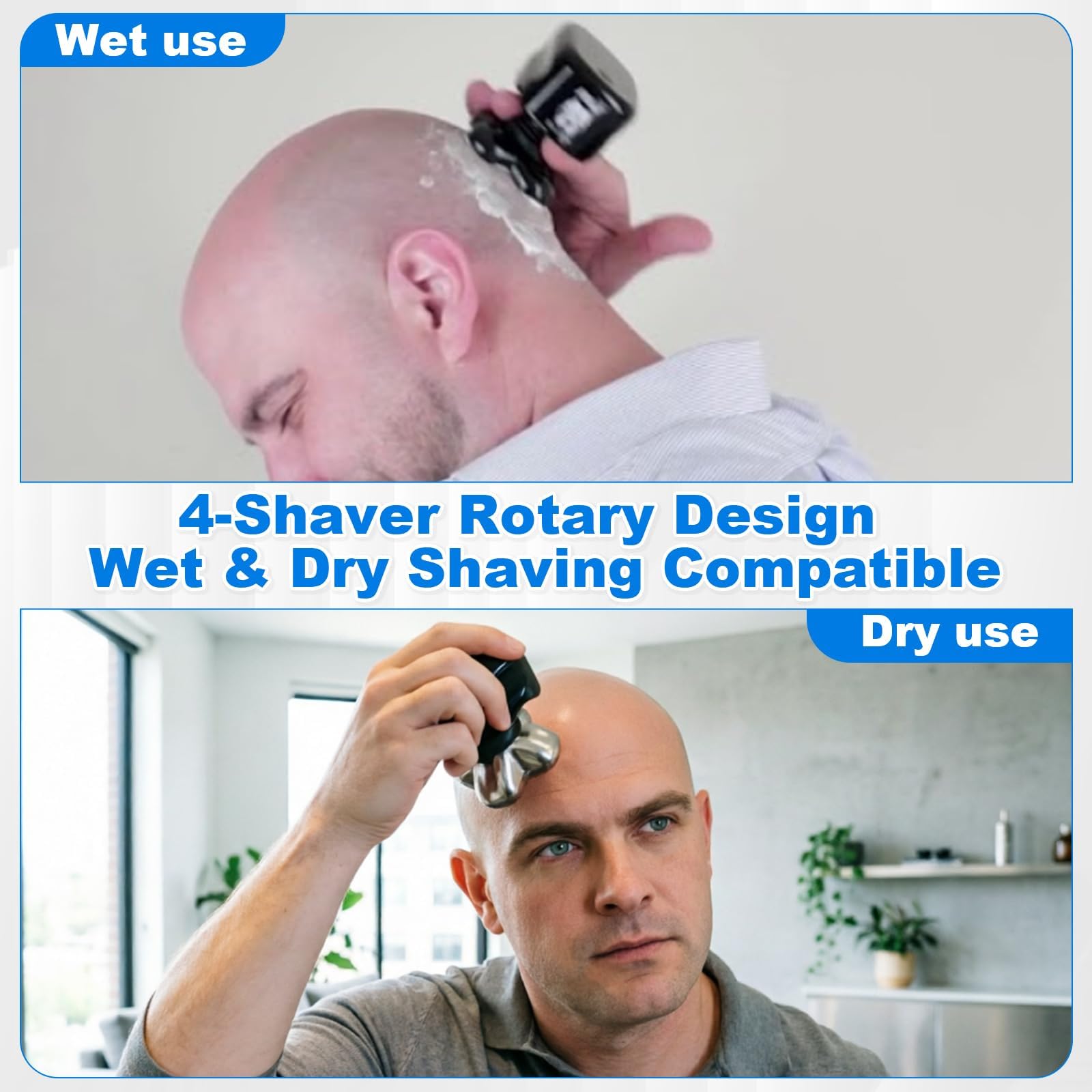 Freebird Replacement Heads for Flex Series Head Shavers