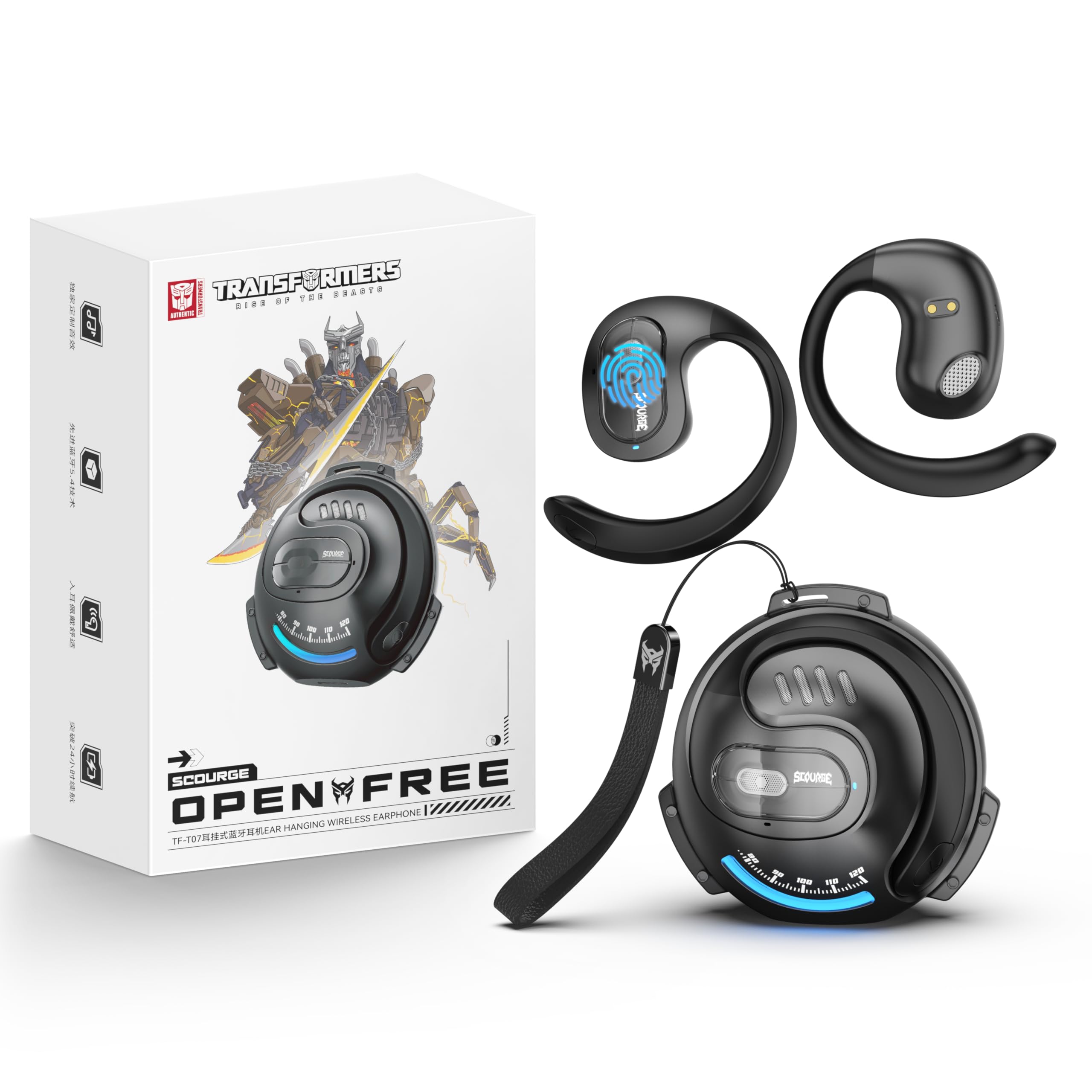 Amazon.com: TRANSFORMERS Open Ear Earbuds with Ear Hooks