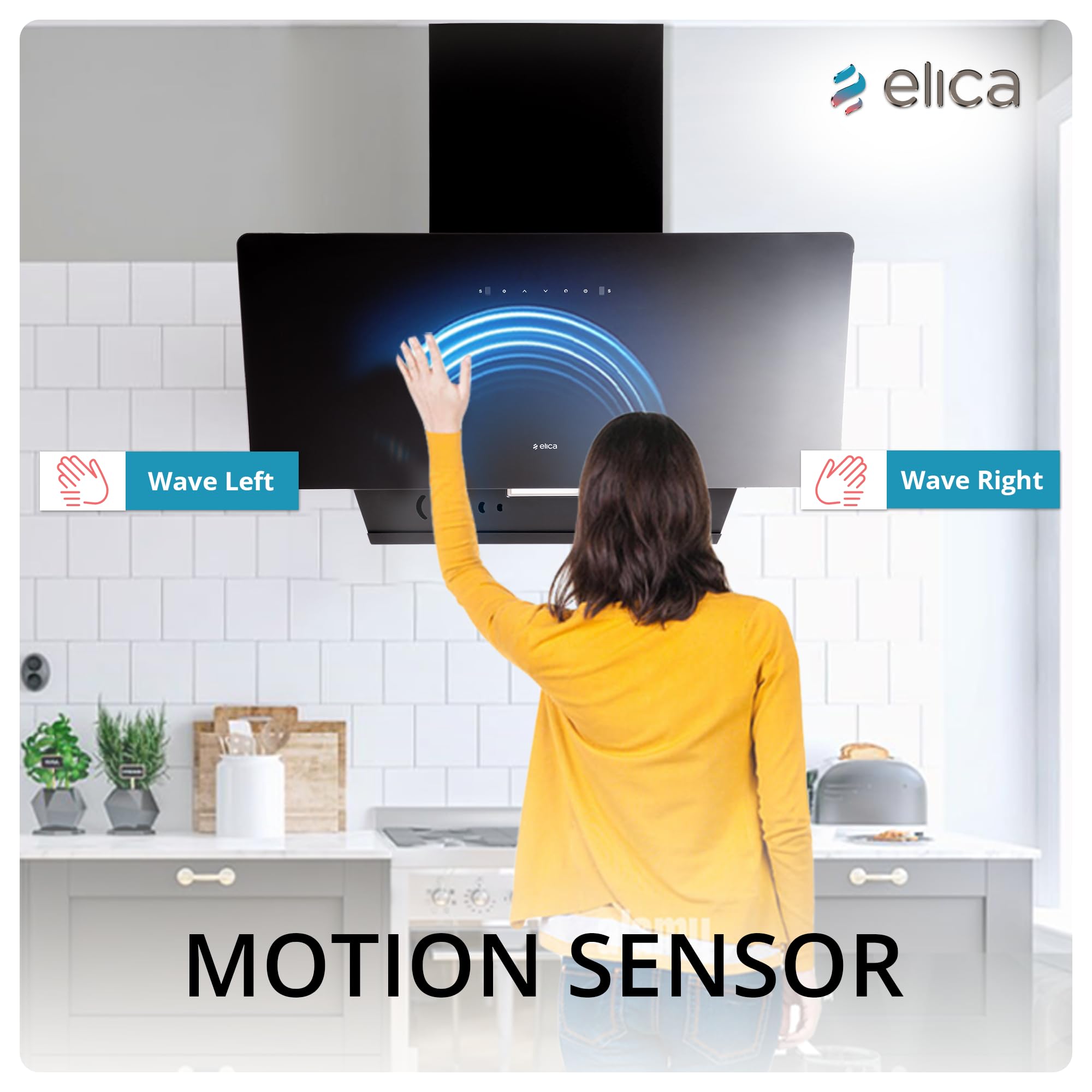 Elica KITTY Chimney - Powerful & Easy Clean -7