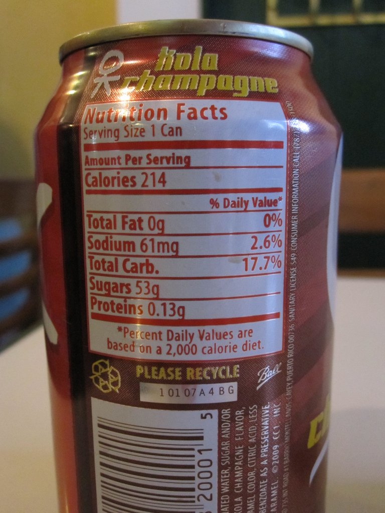 OK Kola Champagne - Puerto Rico's Favorite Soda - 12 oz cans - 8 Pack