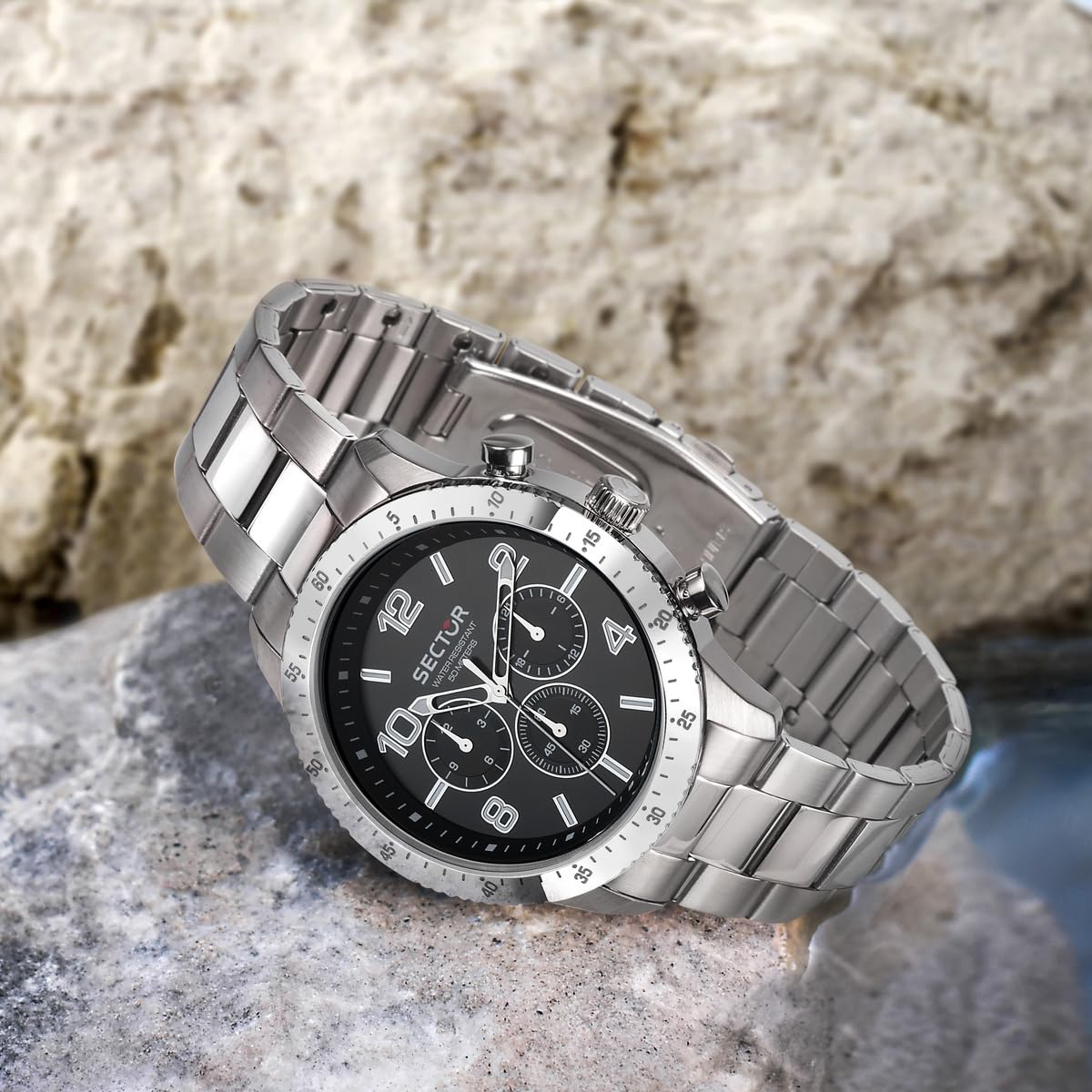 Sector No Limits Orologio Uomo 270 Limited Edition, Multifunzione, Analogico, R3253578024