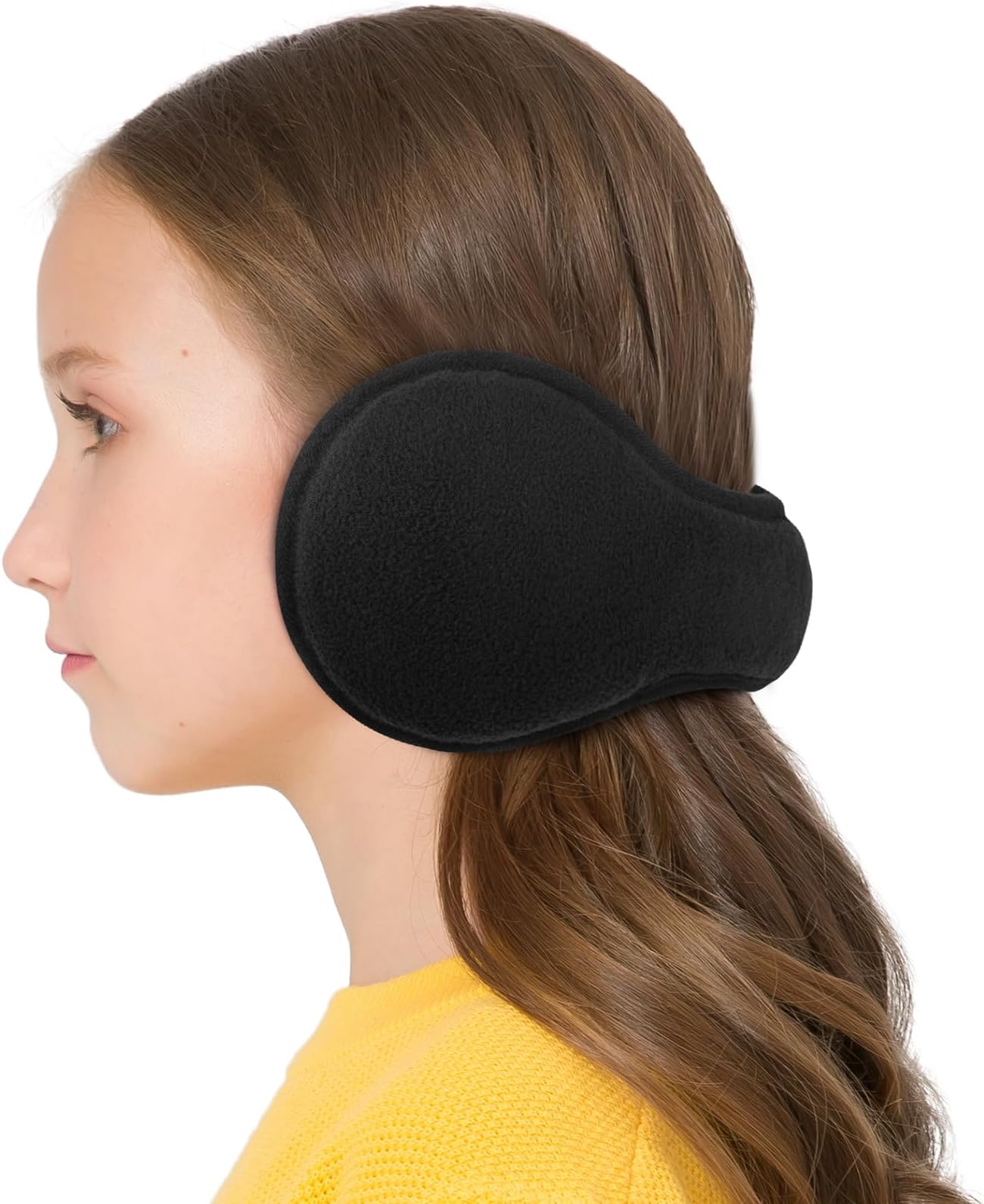 Foldable Ear Muffs for Kids (4-9 Years) Ear Warmers for Kids Winter Earmuffs for Girls Boys Children