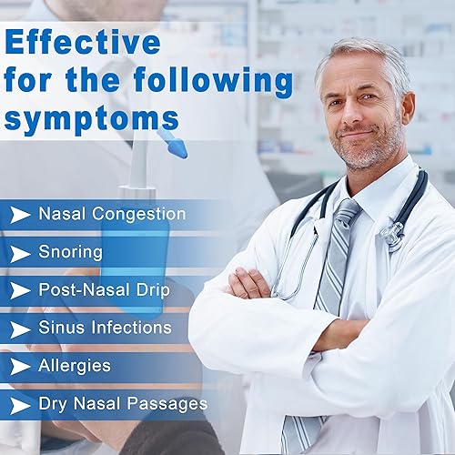 Miniatura 3 de Neti Pot - Kit de enjuague sinusal, botella de enjuague sinusal, limpiador de lavado de nariz, enjuague a presión para adultos y niños, botella de