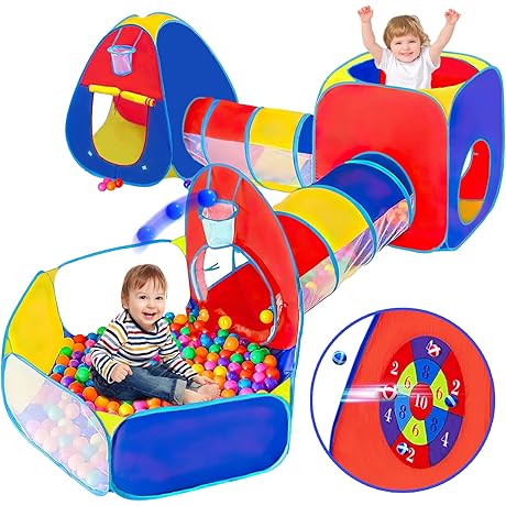 5pc Ball Pits, Play Tents, and Tunnels for the Ultimate Adventure
