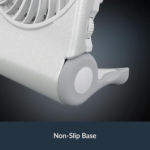Miniatura 8 de ARCTIC Summair 2Go (blanco) - Potente ventilador de mano recargable con soporte, velocidad infinitamente variable, tiempo de funcionamiento de 4 a