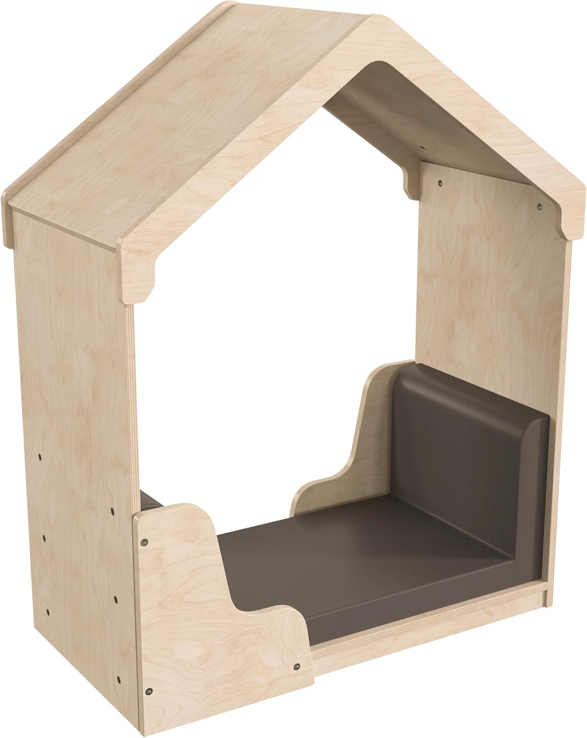 Classroom Essentials Commercial Grade Quiet Corner Reading Nook with Padded Soft Seating & Greenguard Certified Wood