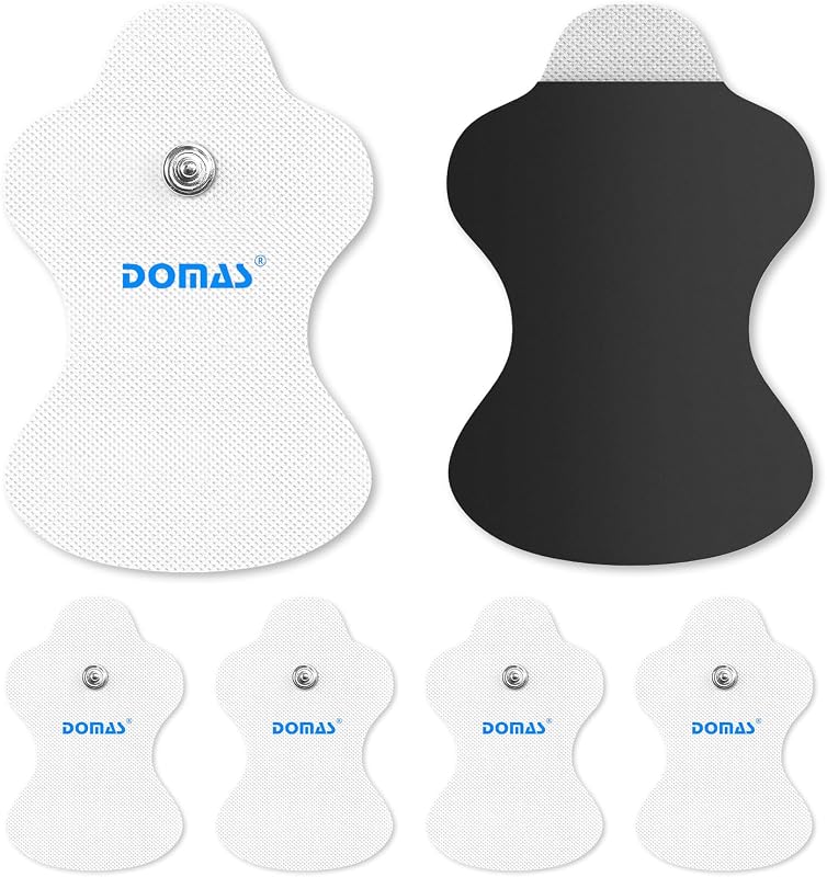 6 Pcs Large TENS Electrode Pads for Omron TENS Units Only, 4.75" x 3.0", Not for PM311/PM800