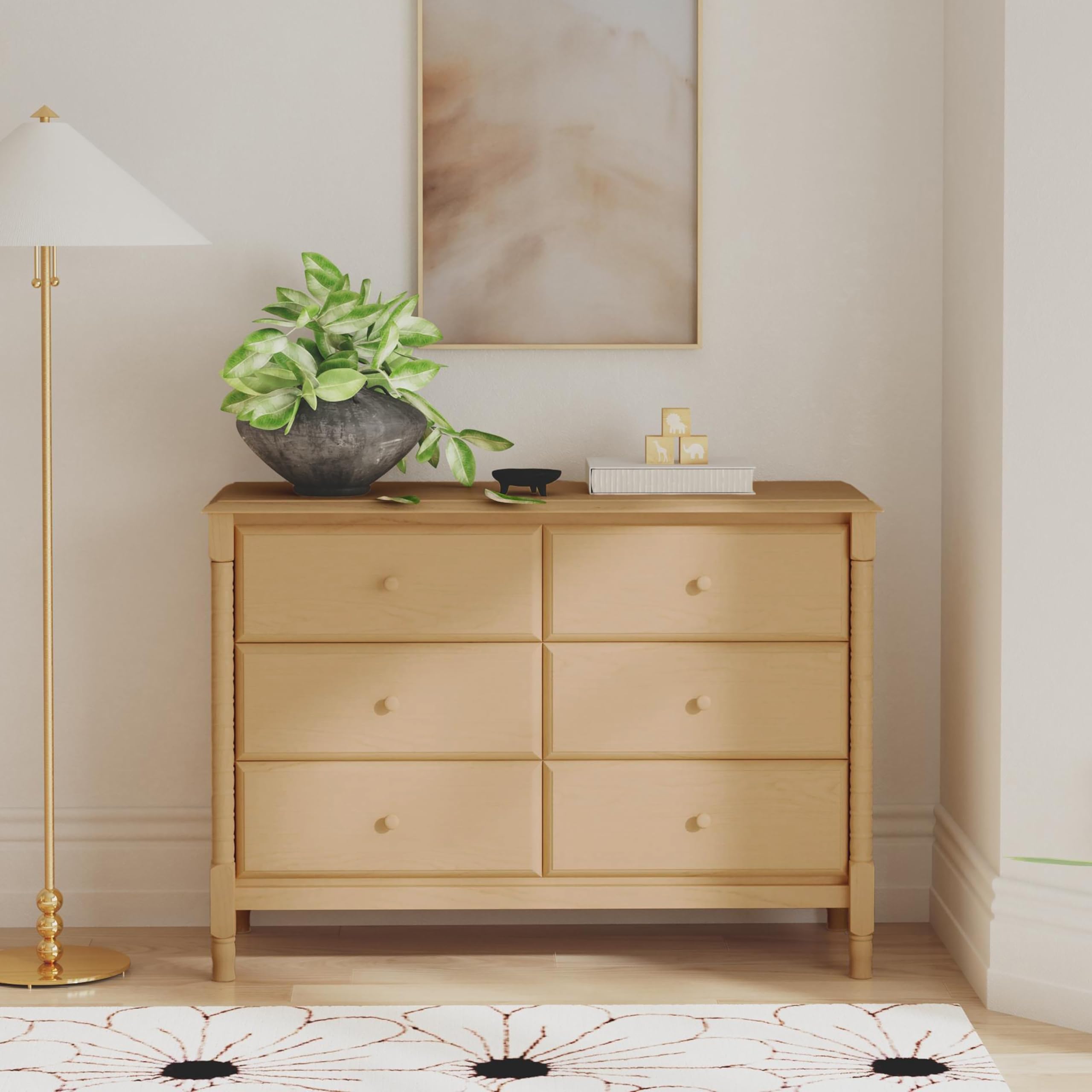 Amazon.com: Davinci Jenny Lind Spindle 6-Drawer Dresser in Honey : Baby Amazon.com: Davinci Jenny Lind Spindle 6-Drawer Dresser in Honey : Baby